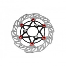 DISCO FRENO FLOTTANTE R&D, 240MM, 3 FORI, MINARELLI - AEROX, NITRO, F12, JOG, MACH 