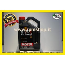  5 LITRI OLIO MOTUL 8100 X-CLEAN+ 5W30 RPMSHOP NEW SUPER OFFERTA 102269